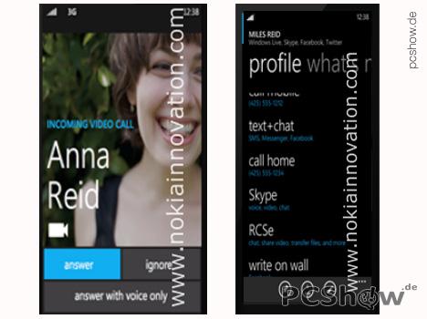 Windows Phone 8 Leaked: Skype-Integration