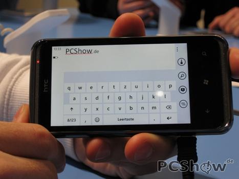CeBIT 2011: Windows Phone von HTC