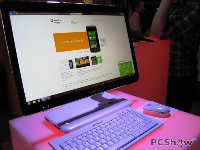 Windows Phone 7 Mango auf dem Lenovo Ideacenter 310 All-in-One