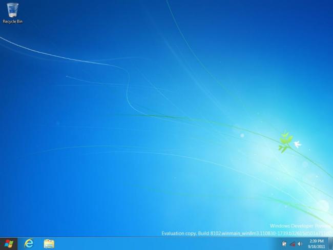 Windows 8 DP: Desktop