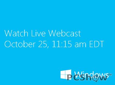 Windows 8 Launch Event in New York per Livestream