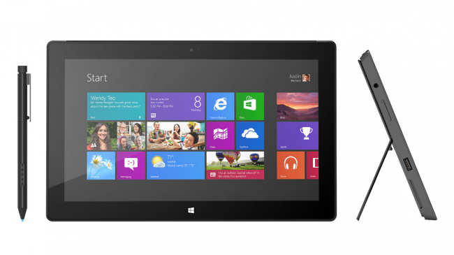 Microsoft Surface Pro mit Windows 8 Pro und Surface Pen