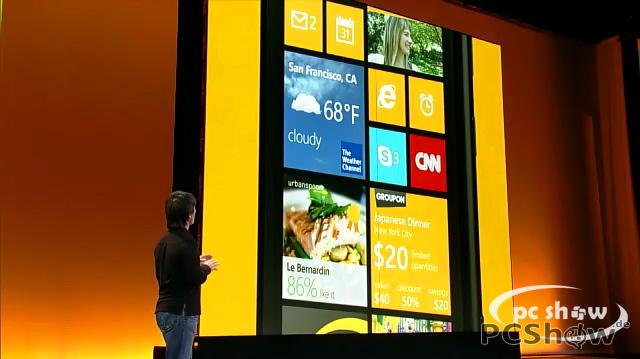 Windows Phone 8 Kacheln