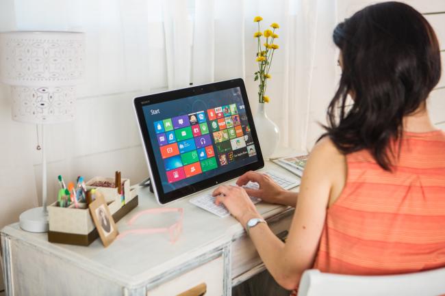 Arbeiten mit Windows 8 Pro