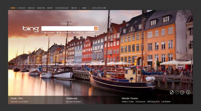 bing Suchmaschine