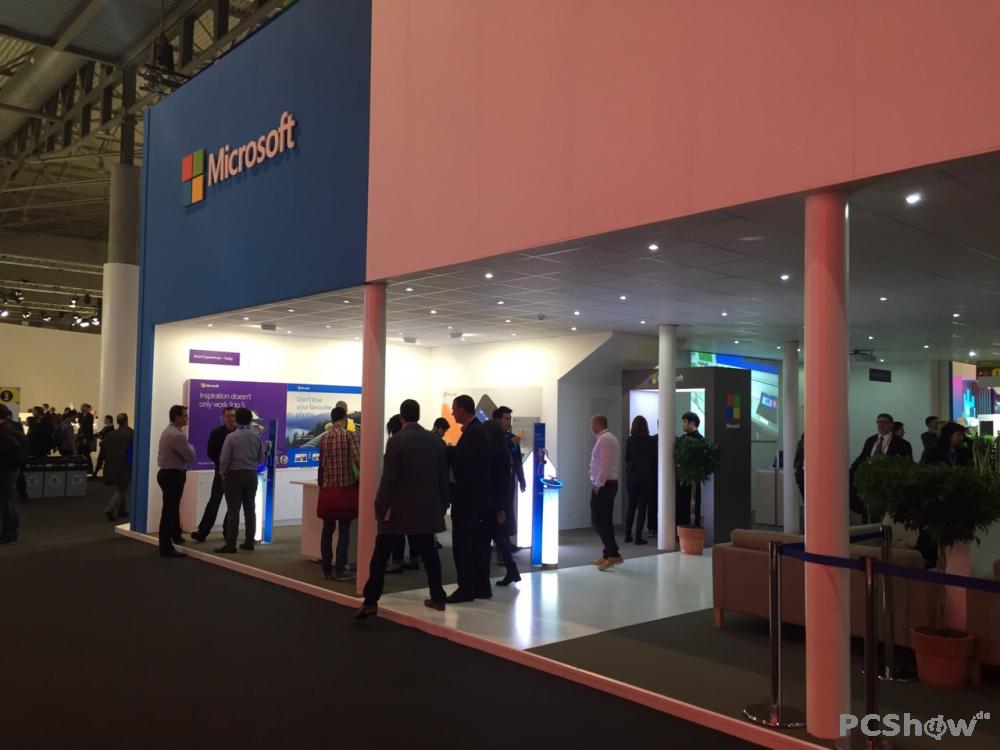 Microsoft auf dem Mobile World Congress 2015