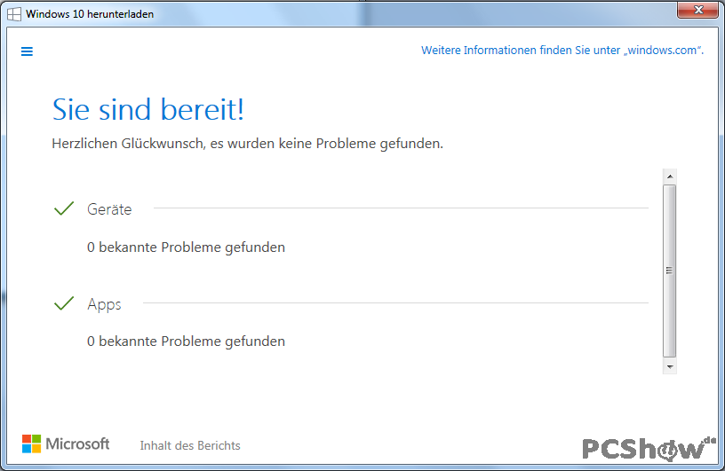 WIndows 10 Kompatibilität