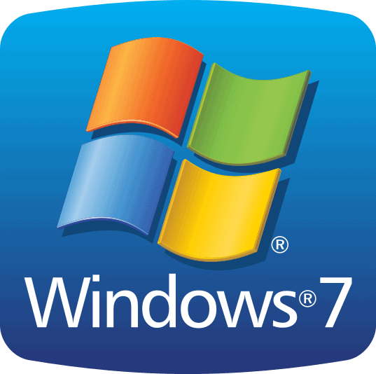 Windows 7 PC-Sticker