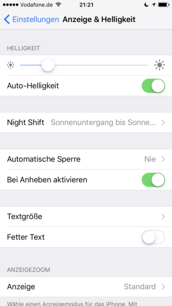 Iphone 12 Pro Max Helligkeit Einstellen iPhone Helligkeit einstellen unter iOS 10 - PCShow.de