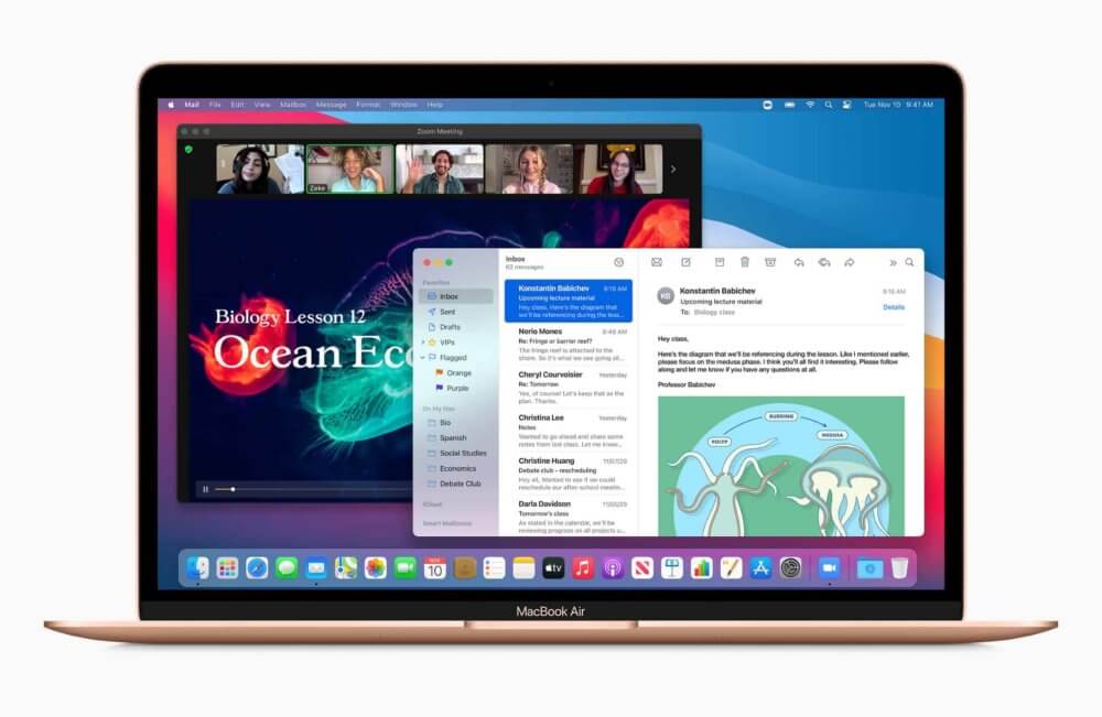 MacBook Vergleich anhand des Gewichts