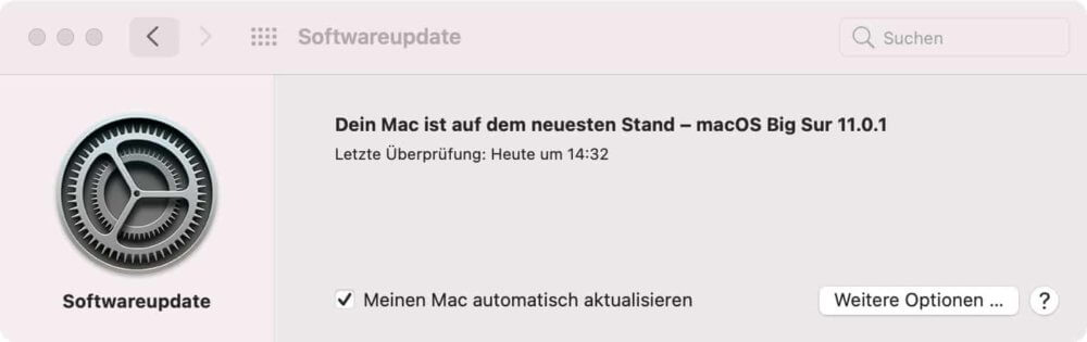 MacBook Update installieren