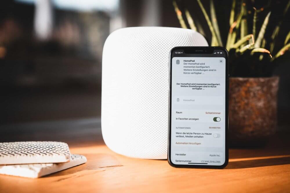 HomePod einrichten nach dem Zurücksetzen