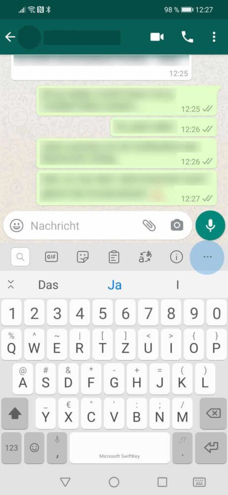 WhatsApp Diktierfunktion in Android nutzen