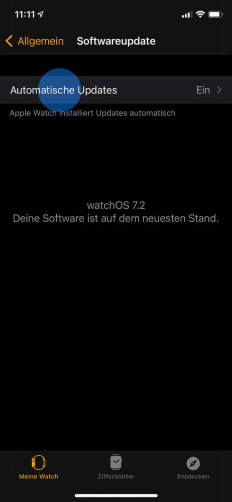 Automatische Updates aktivieren