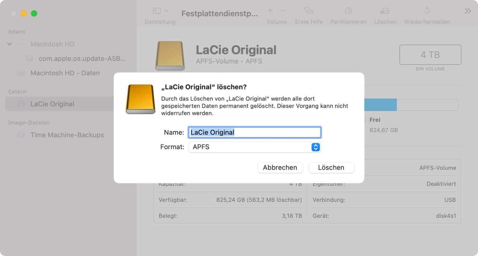 Time Machine Backup auf Synology oder externen Festplatte PCShow.de