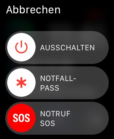 Apple Watch Notfallpass aktivieren