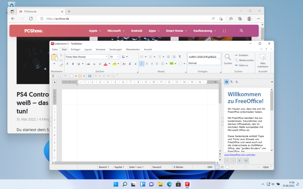 SoftMaker FreeOffice als kostenloses Schreibprogramm für Windows 10