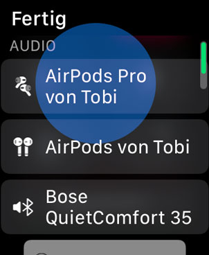 AirPods Pro aktivieren