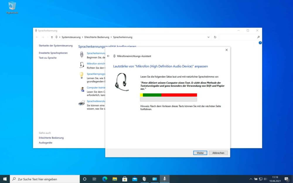 Windows 10 Mikrofon Zu Leise Trotz 100 Pegel Windows 10 Mikrofon geht nicht - das kann dir jetzt helfen! - PCShow.de