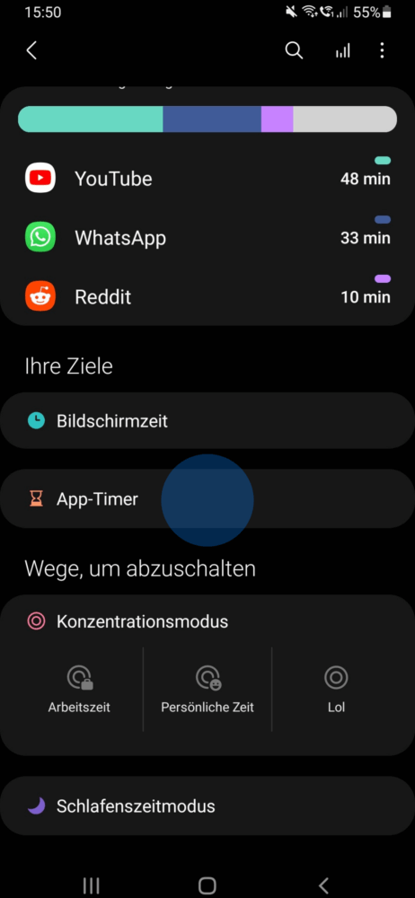 So kontrollierst du deine Bildschirmzeit am Handy