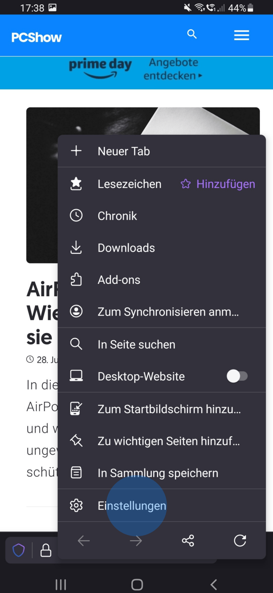 Cookies löschen Android – So entfernst du sie im Browser! - PCShow.de