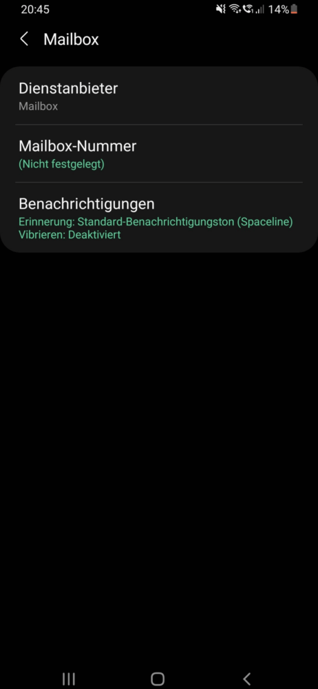 Android Mailbox App so änderst du deine Einstellungen