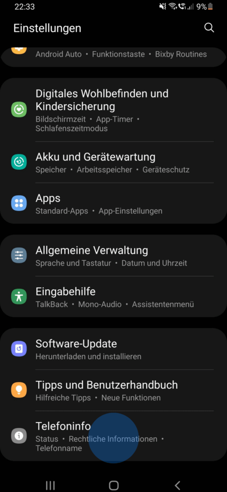 So findest du deine Android Version heraus