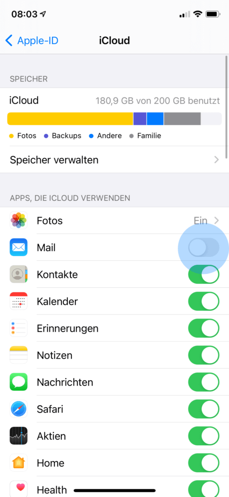 So einfach und schnell auf iCloud E-Mail Adresse erstellen