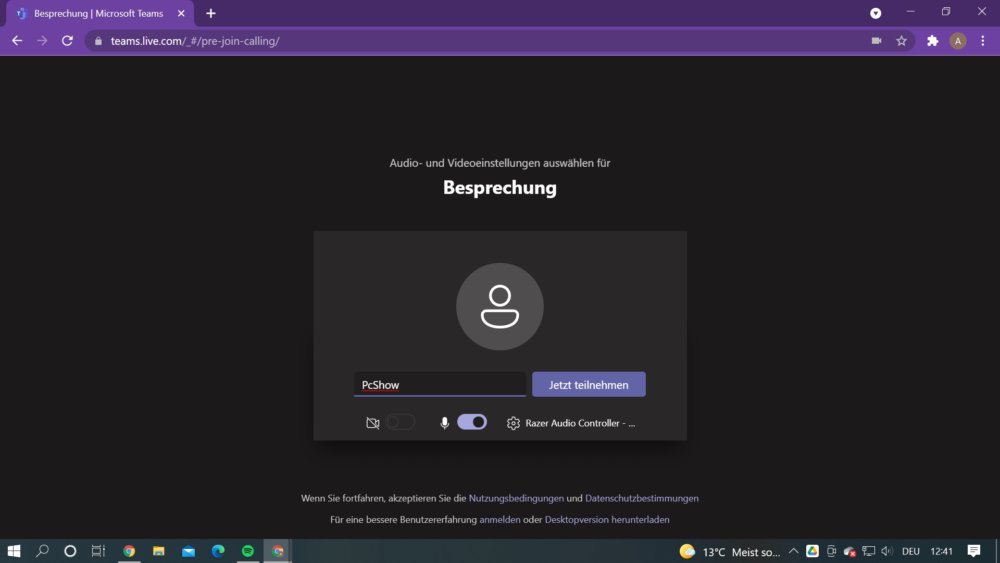 Als Gast bei Microsoft Teams den Namen ändern