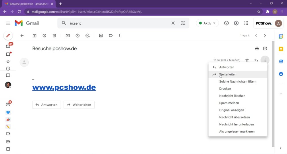 So benutzt du die Gmail Weiterleitung