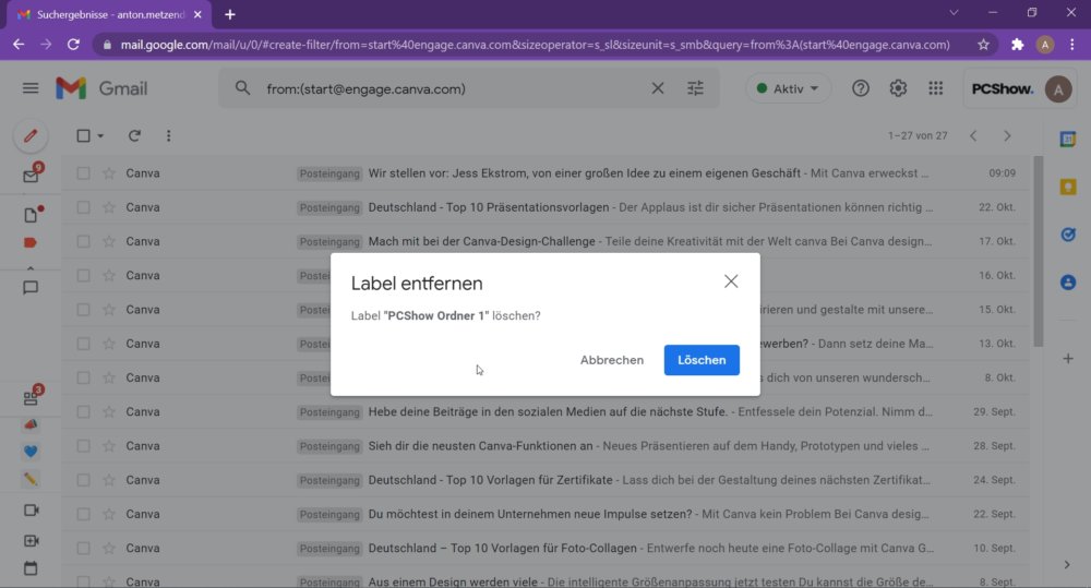 Schnell und einfach Gmail Ordner erstellen