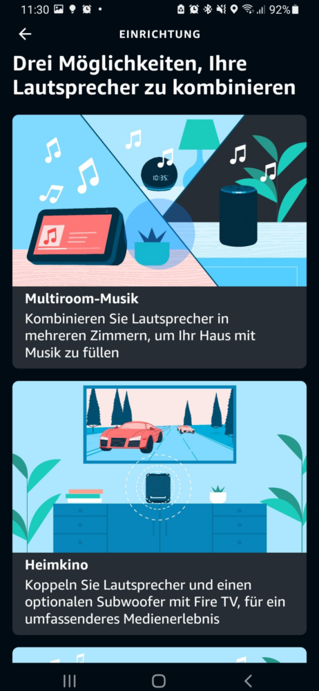 Mit dem Amazon Sprachassistenten mehrere Lautsprecher nutzen 