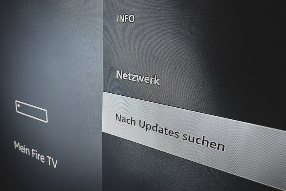 Fire TV Stick Update durchführen