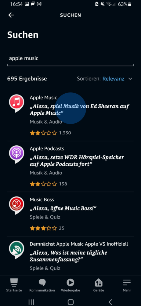 Ganz einfach mit Alexa Apple Music hören