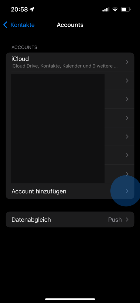 iPhone Kontakte übertragen