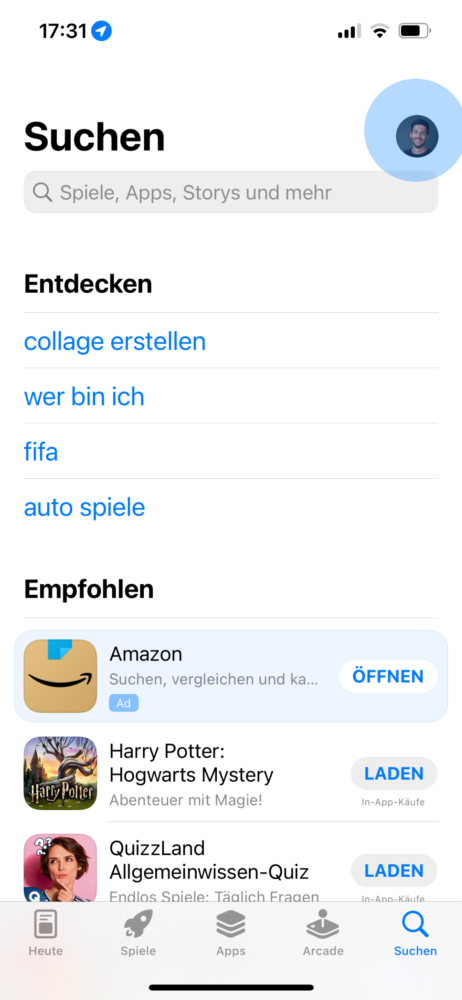 Alle Apps Aktualisieren