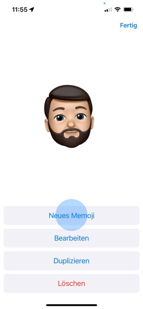 Memoji erstellen