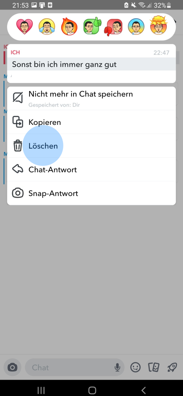 Snapchat Chat Loschen Fur Beide