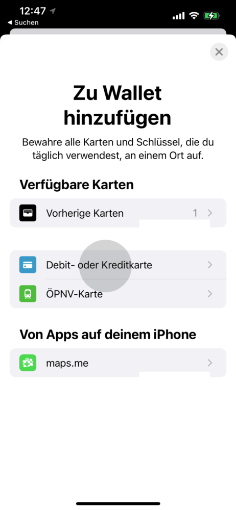 Am iPhone NFC aktivieren für Apple Pay