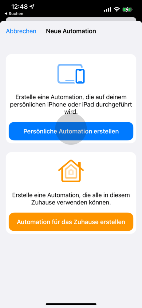 iPhone NFC aktivieren für Automation