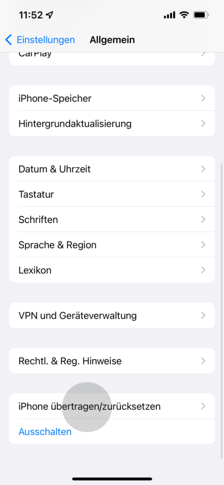 Netzwerkeinstellungen prüfen, wenn iPhone Anruf fehlgeschlagen