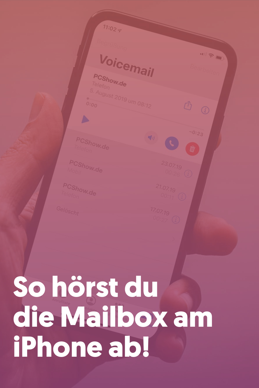 Iphone Mailbox Abhoren So Einfach Funktioniert Es Pcshow De Iphone Mailbox Abhoren So Einfach Funktioniert Es Pcshow De